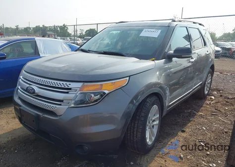 2013 Ford Explorer Xlt from USA, damaged, VIN 1FM5K7D8XDGA09323